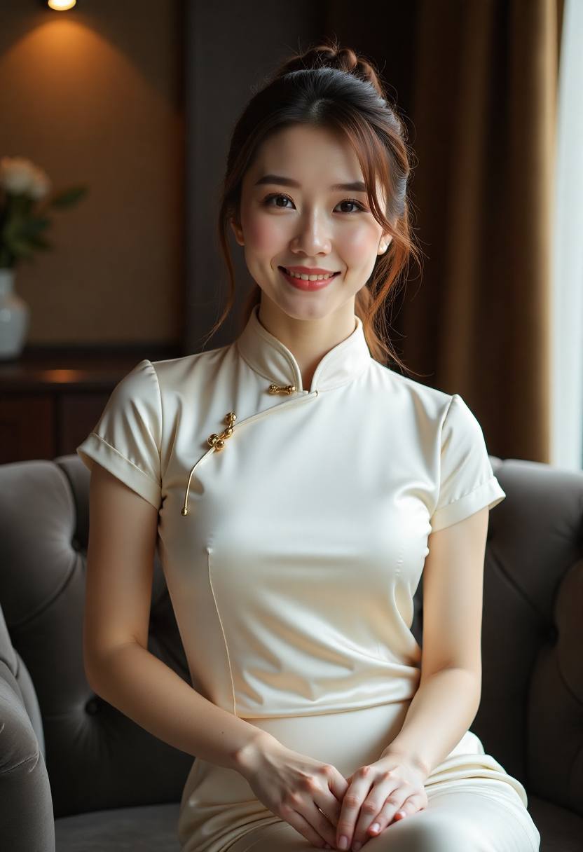 顾晚宁排练抚琴